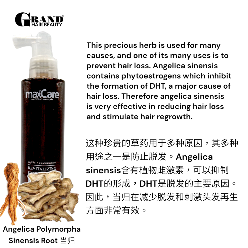 Maxcare Revitalizing AntiHair Loss Hair Tonic Spray 120ml Grand Hair