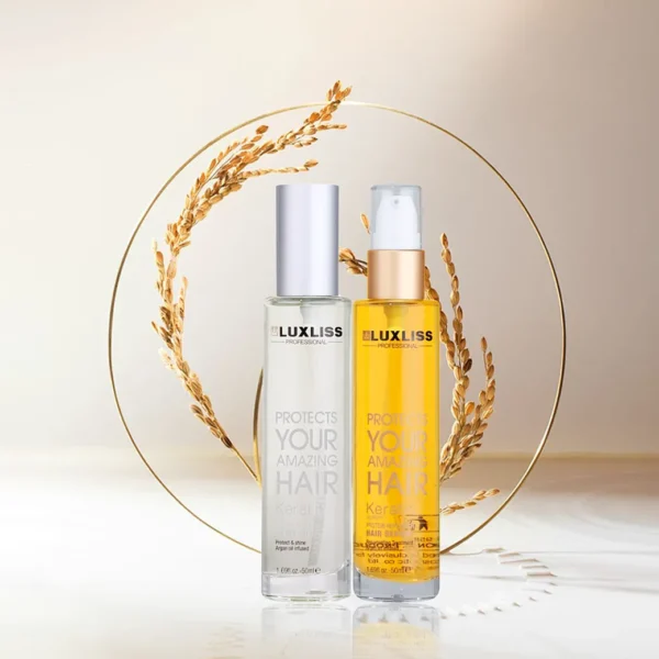 LUXLISS Keratin Protein Replenish Hair Serum 50ML - Image 3
